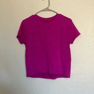 lululemon athletica Short Sleeve Top - Magenta